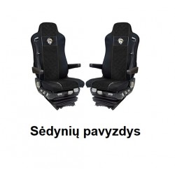 Kabinos sėdynių užvalkalai MAN TGA, MAN TGX, MAN TGS, MAN TGL ir MAN TGM iki 2020 metų