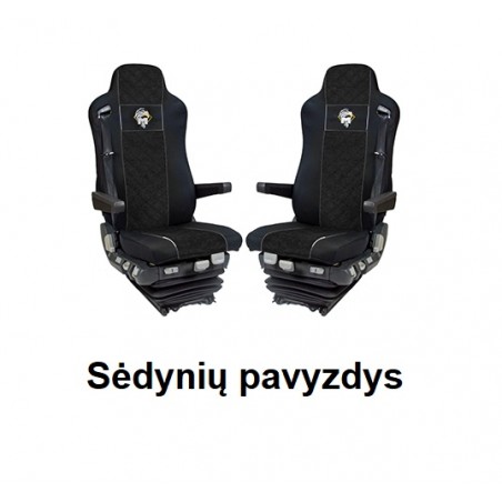 Kabinos sėdynių užvalkalai MAN TGA, MAN TGX, MAN TGS, MAN TGL ir MAN TGM iki 2020 metų