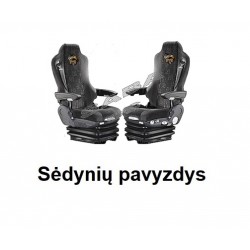 Kabinos sėdynių užvalkalai MAN TGA, MAN TGX, MAN TGS, MAN TGL ir MAN TGM iki 2020 metų