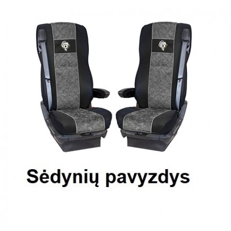 Kabinos sėdynių užvalkalai DAF 85CF, DAF 105XF ir DAF 106XF nuo 2012 metų