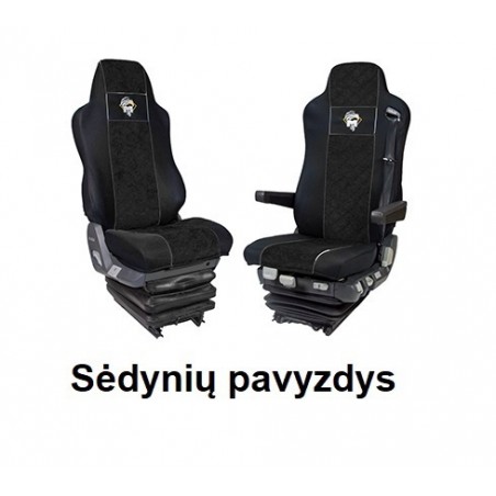 Kabinos sėdynių užvalkalai MAN TGA, MAN TGX, MAN TGS, MAN TGL ir MAN TGM iki 2020 metų