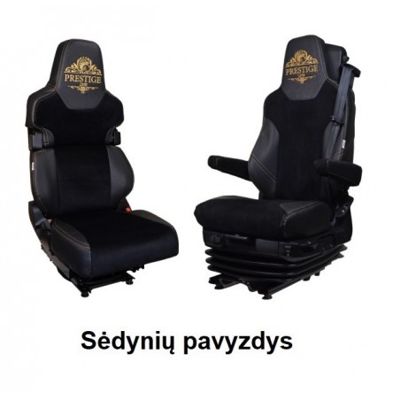 Kabinos sėdynių užvalkalai MAN TGA, MAN TGX, MAN TGS, MAN TGL ir MAN TGM nuo 2020 metų,