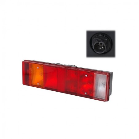 Galinis žibintas Volvo, Renault, Scania, DAF, MAN, IVECO, Galinis stopas Volvo, Renault, Scania, DAF, MAN, IVECO, Galinė lempa Volvo, Renault, Scania, DAF, MAN, IVECO, Galinio žibinto stiklas Volvo, Renault, Scania, DAF, MAN, IVECO, Galinio stopo stiklas 