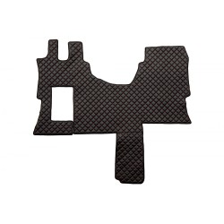 Kabinos kilimėlių pilnas komplektas Mercedes-Benz Actros MP4, vairuotojos ir keleivio kilimėliai Mercedes-Benz Actros MP4, centrinis kilimėlis Mercedes-Benz Actros MP4, tunelio kilimėlis Mercedes-Benz Actros MP4,