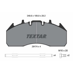 Stabdžių kaladėlės Meritor, Volvo ir Renault, Stabdžių kaladės Meritor, Volvo ir Renault, Stabdžių antdėklai Meritor, Volvo ir Renault,