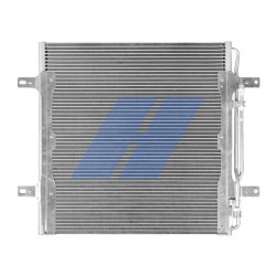 Radiatorius 500x537x18 kondic. ATEGO 1998-2012