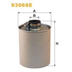 Filtras kompresoriaus H-134mm