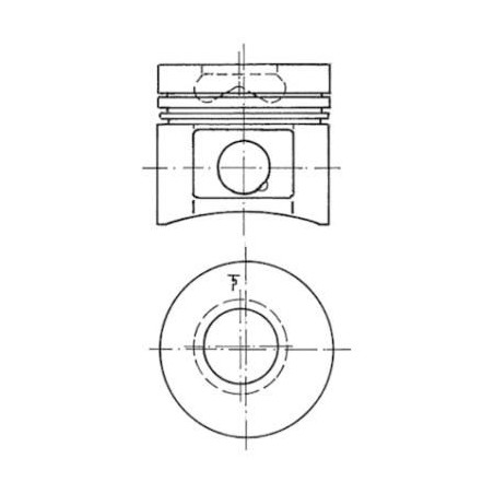Stūmoklis @91DEUTZ  BF4L1011