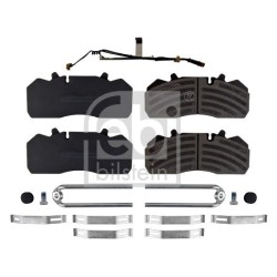 Kaladėlės stabdžių 210.4x92.5x29.8 su davikliu