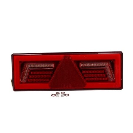 Žibintas galinis LED 12/24v DP 106LED su trikampiu
