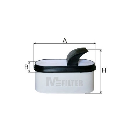 Variklio Oro filtras Mercedes-Benz MP4,
