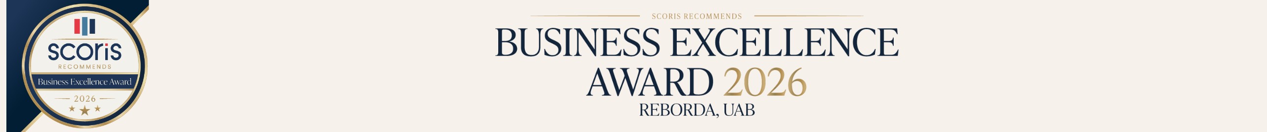 Business Excellence Award 2026